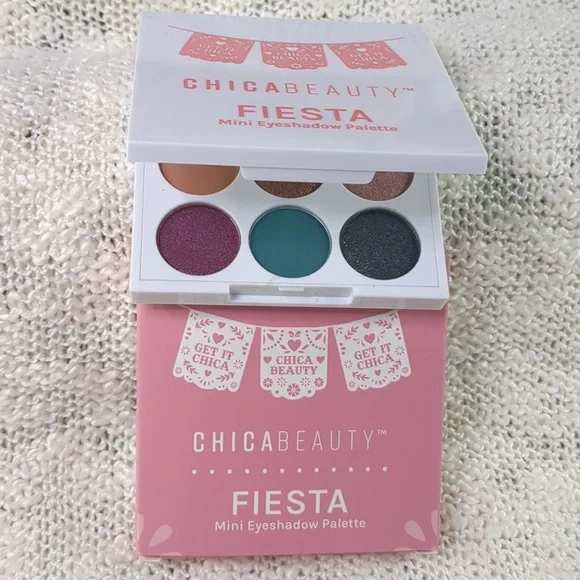 Chica Beauty FIESTA Mini-9 Eyeshadow Palette, 6.0g/0.21oz - Picture 14 of 14